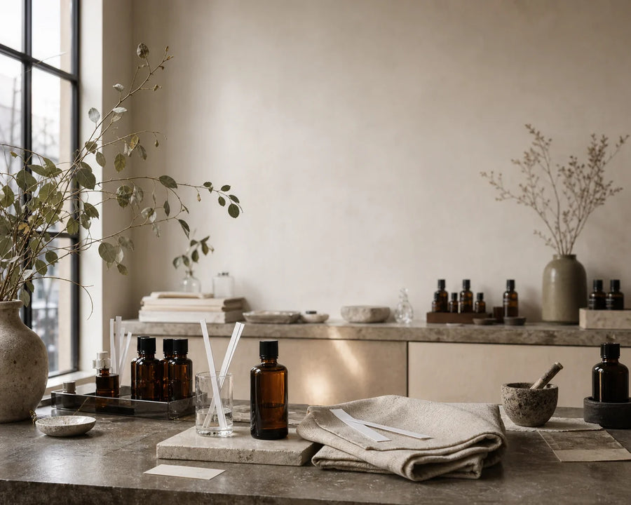 The Limpide Melbourne studio with soft window light