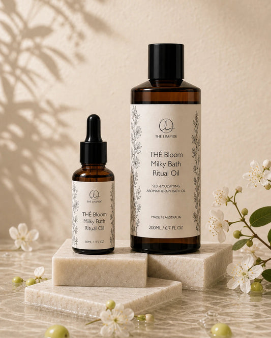 THÉ Bloom Milky Bath Ritual Oil