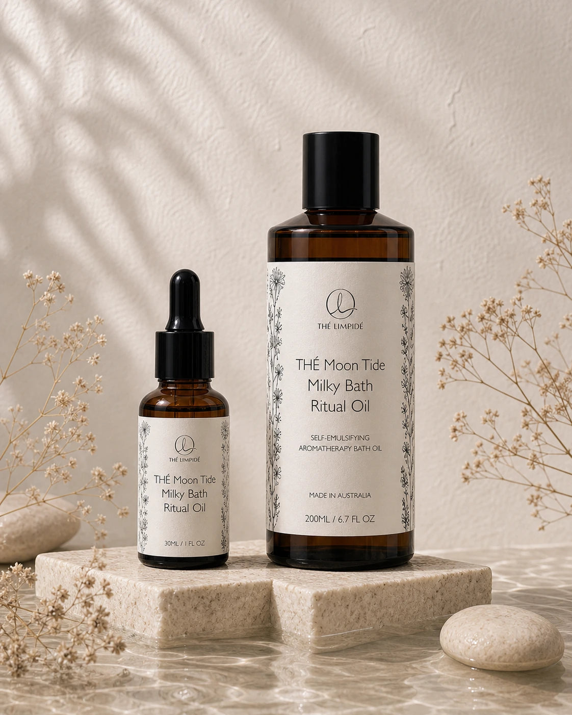 THÉ Moon Tide Milky Bath Ritual Oil