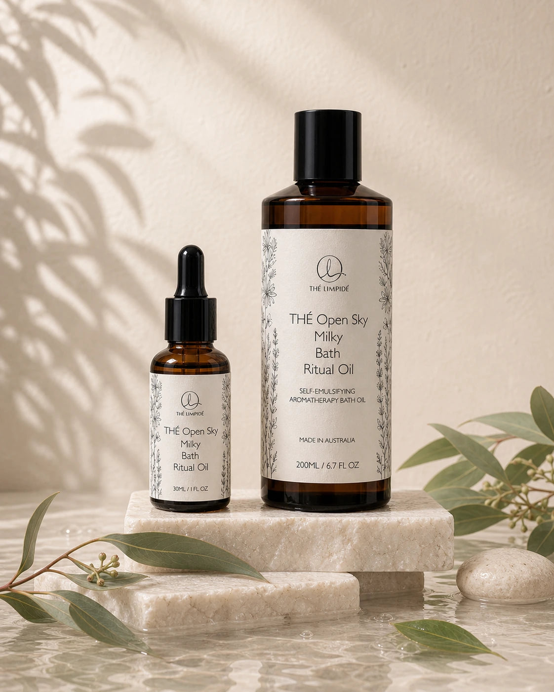 THÉ Open Sky Milky Bath Ritual Oil