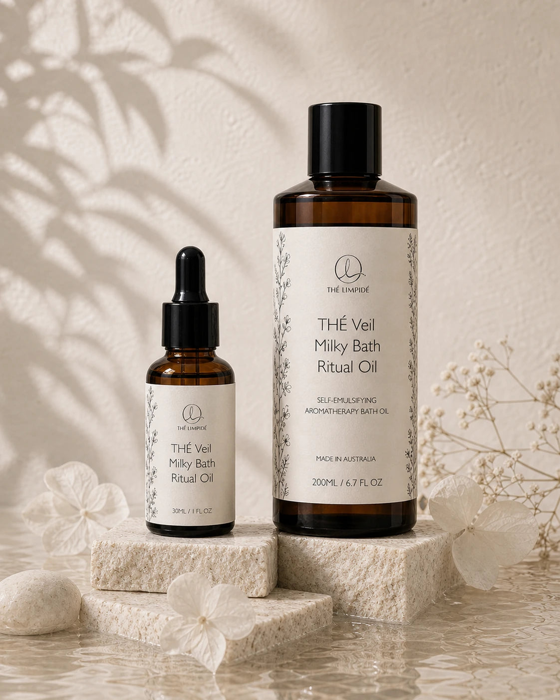 THÉ Veil Milky Bath Ritual Oil